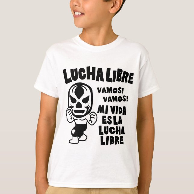 LUCHA LIBRE#51mono T-Shirt (Front)