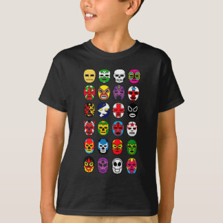 Lucha Libre Luchador Mexican Wrestling Masks T-Shirt