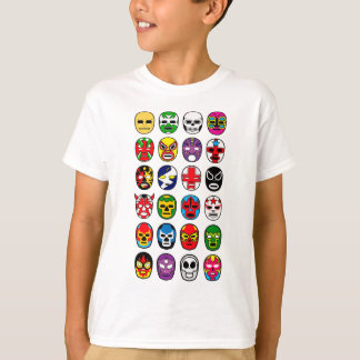 Lucha Libre Mask wrestler Mexican Wrestling T-Shirt