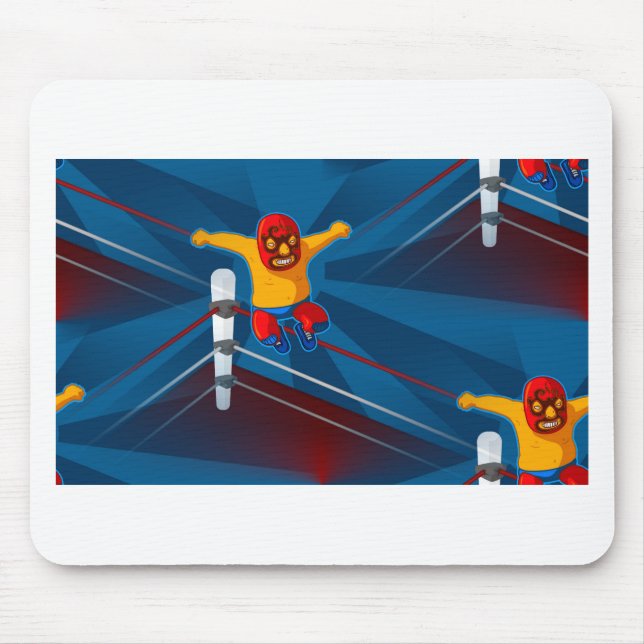 luchador mouse pad (Front)