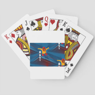 luchador playing cards
