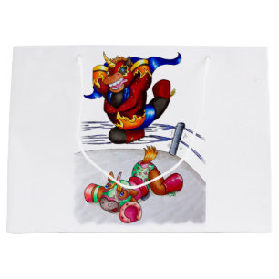 Luchadores Large Gift Bag