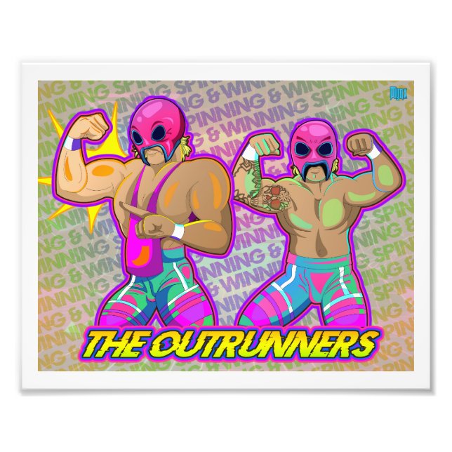 LuchaRunners Photo Print (Front)