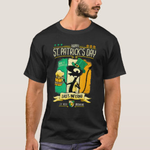 Luci Inferno Fan Of Animated Sitcom St Patrick Day T-Shirt