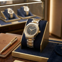 LUCIAN GENÈVE Executive Fluted Watch