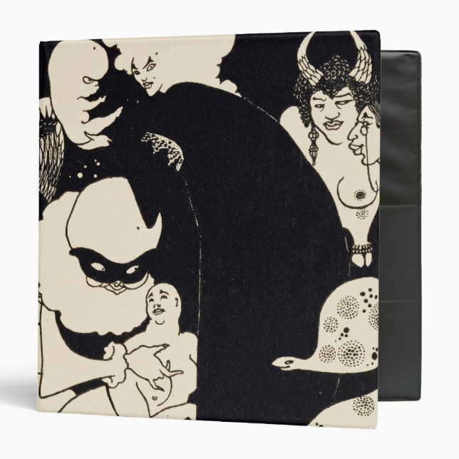 Lucian's Strange Creatures, illustration from 'Luc Binder (Front/Inside)