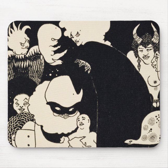 Lucian's Strange Creatures, illustration from 'Luc Mouse Pad (Front)