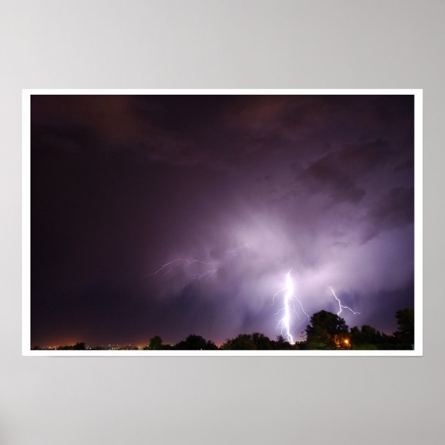 Lucid Lightning Poster (Front)