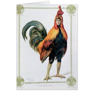 Lucien Guitry in 'Chantecler'