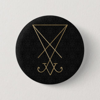 Lucifer Alchemy Sigil Gothic Art 2 Inch Round Button