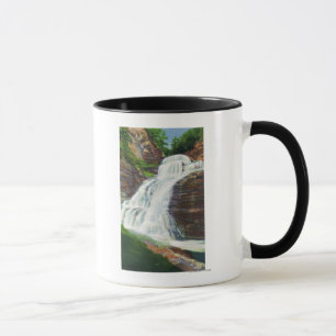 Lucifer Falls View in Robert H. Treman State Mug