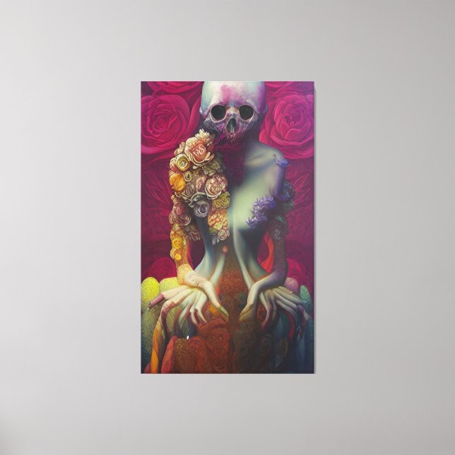 Lucifer Ghost  Canvas Print (Front)