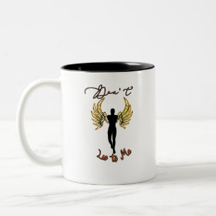 Lucifer Morningstar Tv-Show Don't Lie To Me Two-Tone Coffee Mug
