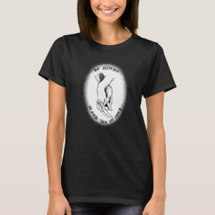 Lucifer Please take my hand 666 Occult Baphomet Sa T-Shirt