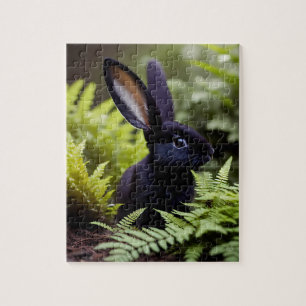 Lucifer The Black Bunny, Jigsaw Puzzle