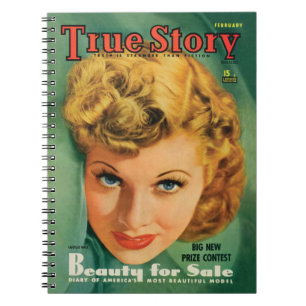 Lucille Ball Vintage Notebook from 1941
