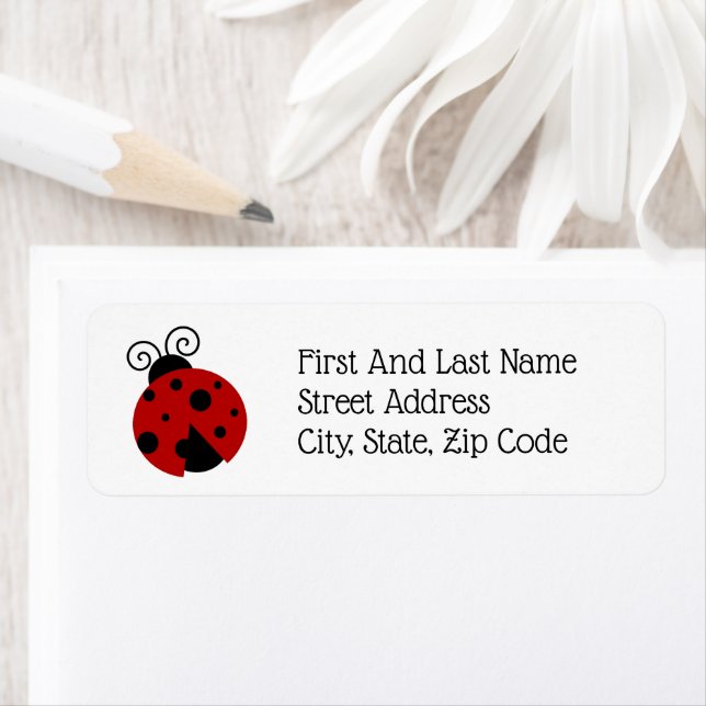 Luck be a Ladybug Cute Cartoon Insect Design (Insitu)