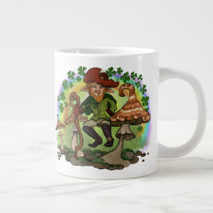 Luck be with Yee! Leprechaun mug