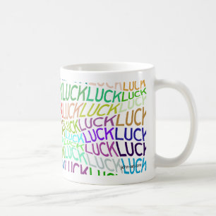 luck coffee mug