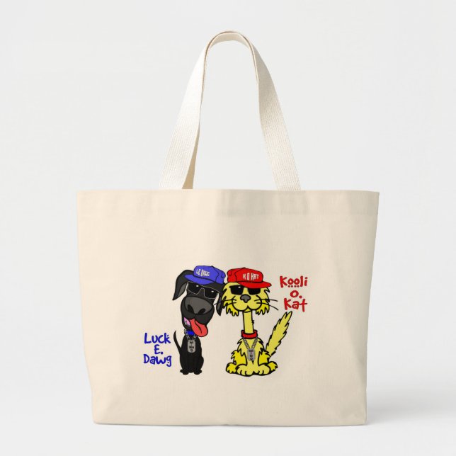 Luck E. Dawg and Kooli O. Kat - Bag (Front)