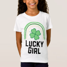 Luck Girl T-Shirt for Kids