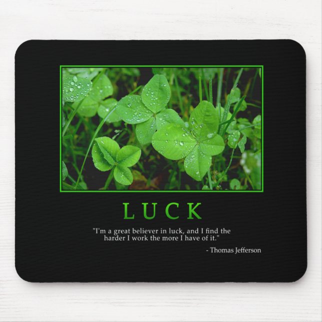 Luck Mousepad (Front)