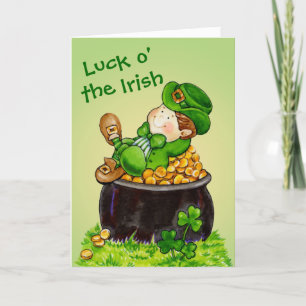 Luck o' the Irish Card