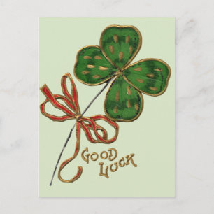 Luck O the Irish St. Patrick's Day Postcard