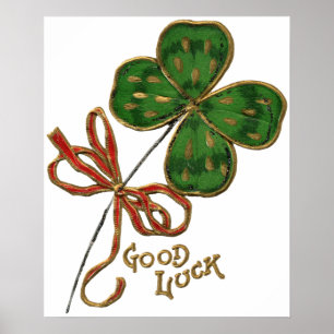 Luck O The Irish St. Patrick's Day Poster