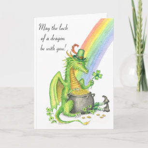 Luck of a Dragon card