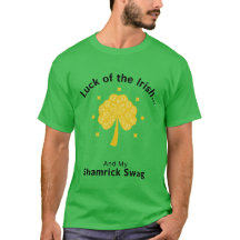 Luck of Irish Shamrock T-Shirt – St. Patrick's day
