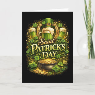 Luck of the Emerald Isle Holiday Card