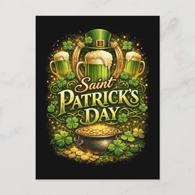 Luck of the Emerald Isle Postcard (Front)