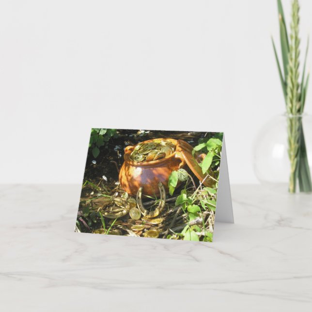 Luck of the Irish! Card (Front)