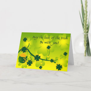 Luck of the Irish Card