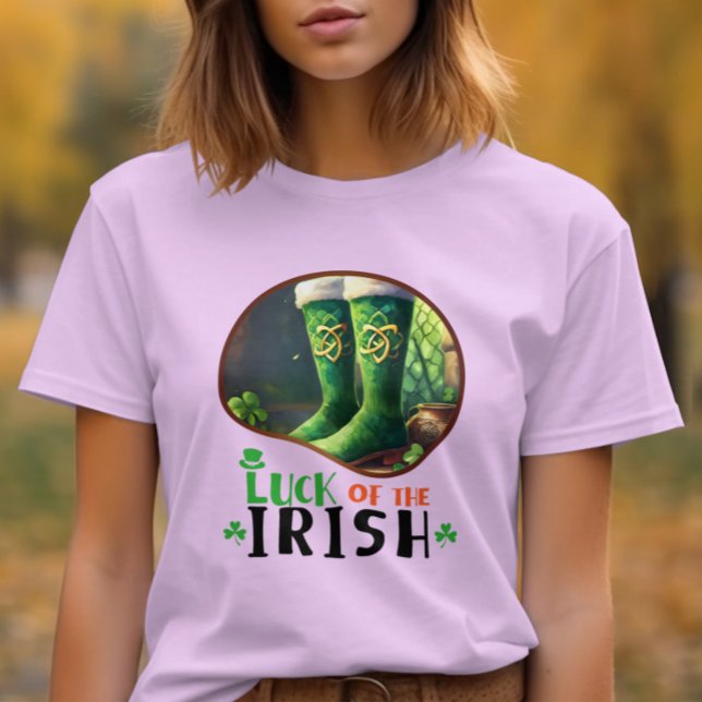 Luck of the Irish - Cloverleaf Carnival T-Shirt (Creator Uploaded)