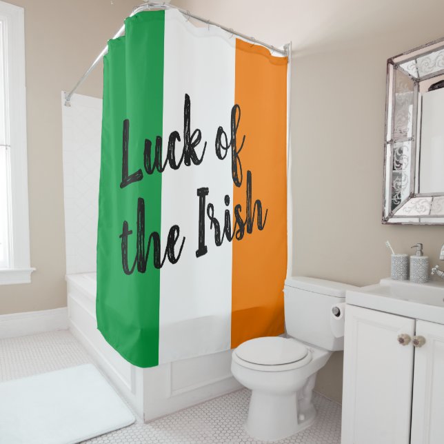 Luck of the Irish flag of Ireland funny (In Situ)