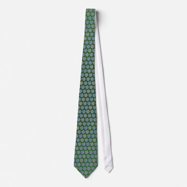 Luck of the Irish Four Leaf Clover Tie (Front)