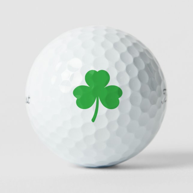 Luck Of The Irish  Golf Balls (Front)