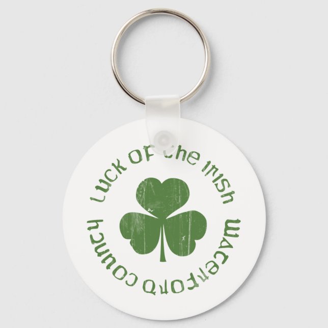 luck of the irish keychain (Front)
