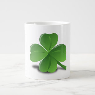 LUCK OF THE IRISH LARGE COFFEE MUG