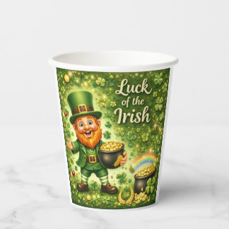 Luck of the Irish- Paper Cup