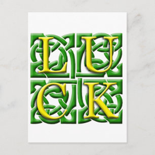 Luck Of The Irish Postcard
