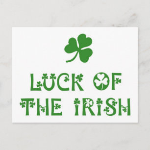 Luck of the Irish Postcard
