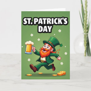 Luck Of The Irish St Patricks Card