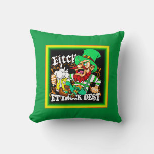 Luck of The Irish St Patricks Day. Buy Now Throw Pillow