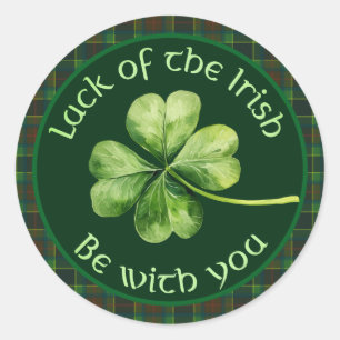 Luck of the irish Sticker