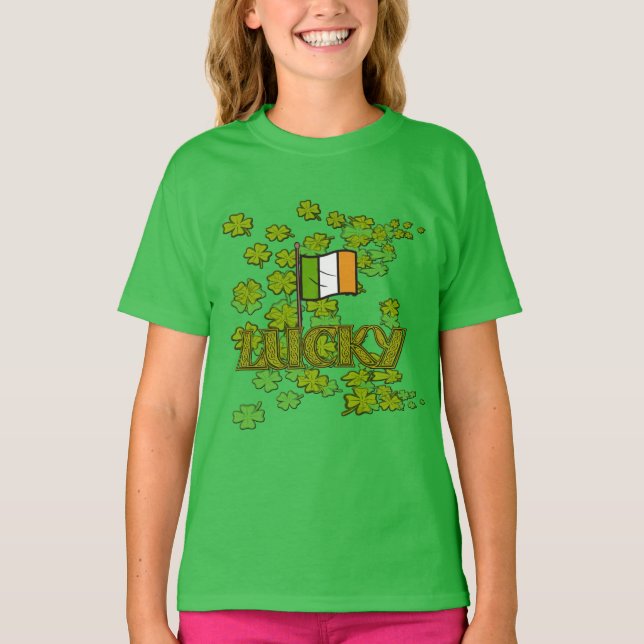 Luck of the Irish T-Shirt (Front)