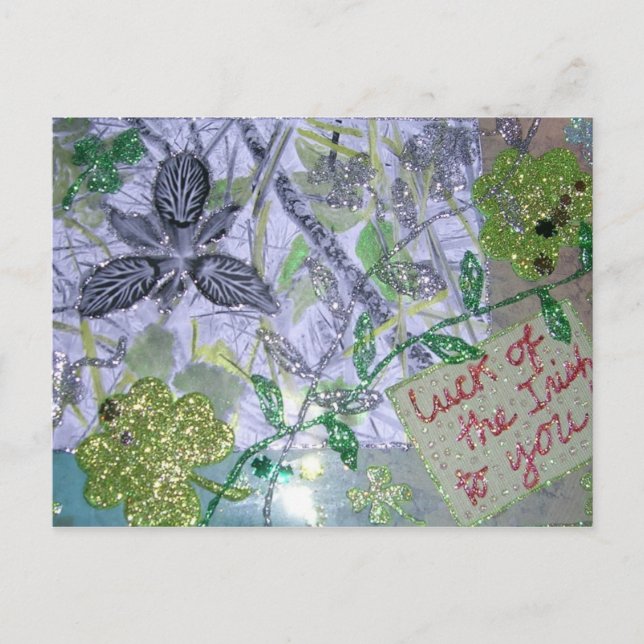 Luck of the Irish to You Postcard (Front)