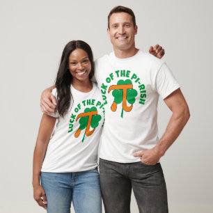 LUCK OF THE PI RISH St Patrick's Day Pi Day  T-Shirt